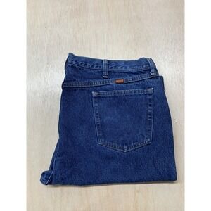 Rustler Denim‎ Jeans Men's 44x30 Approx 42x29 Dark Blue Straight Leg Regular Fit